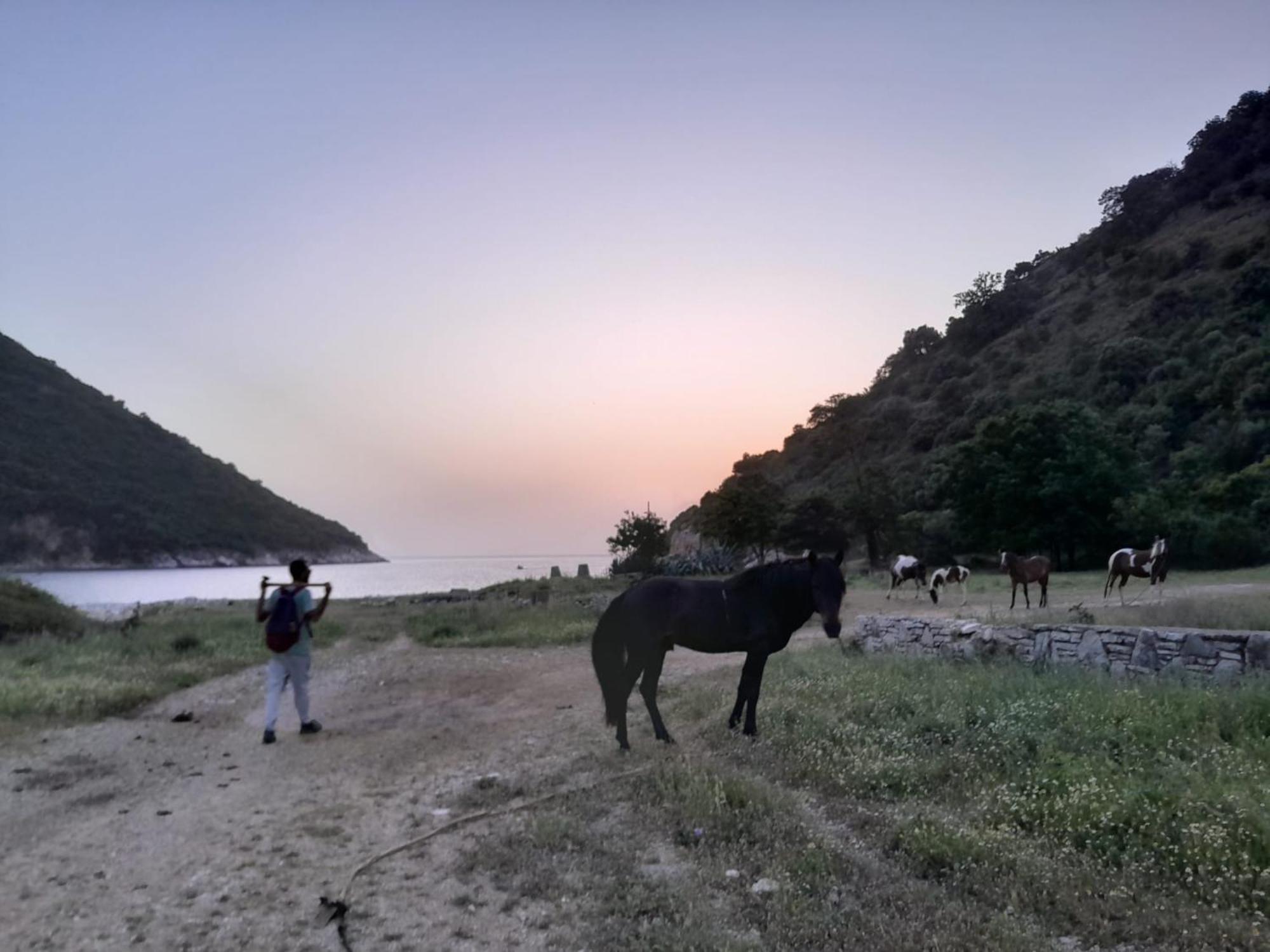 Lost Paradise Eco Camping Himara Kültér fotó